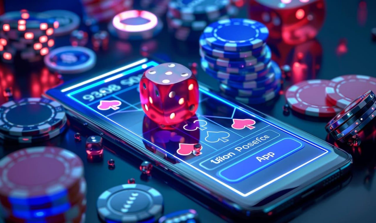 Pengguna membaca fitur platform pada ponsel